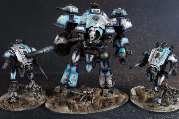 Imperial Knights Servitors Maybug Games Wh40k Pro Painted