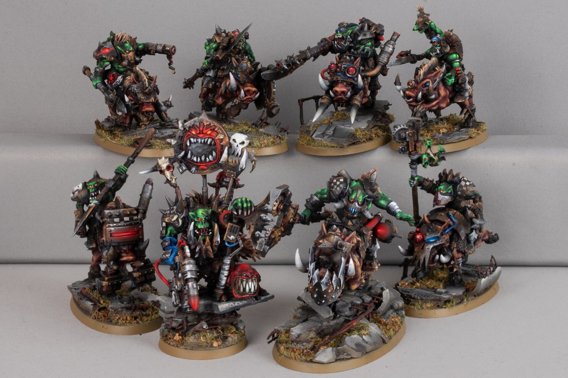 Wh40k Orcs Boarriders Maybug Games 1